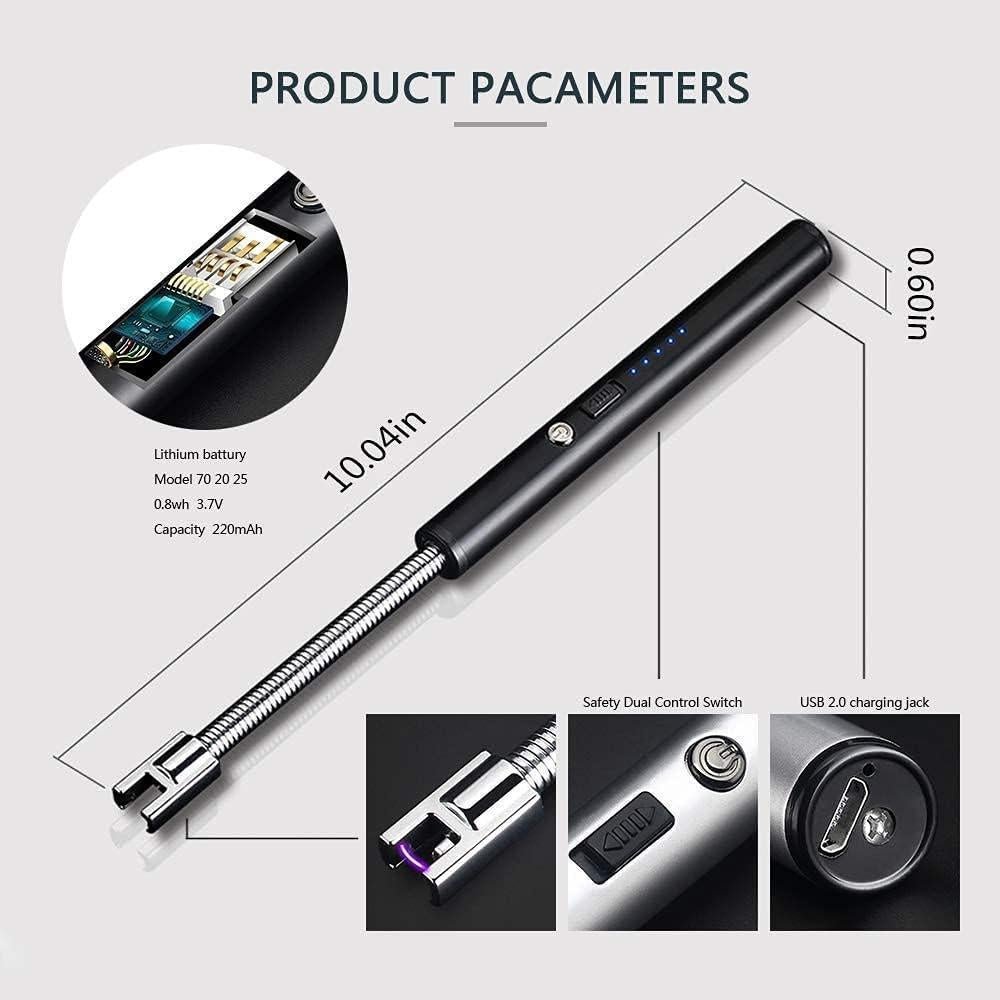 Rechargeable USB Electric Arc Lighter ⚡💡